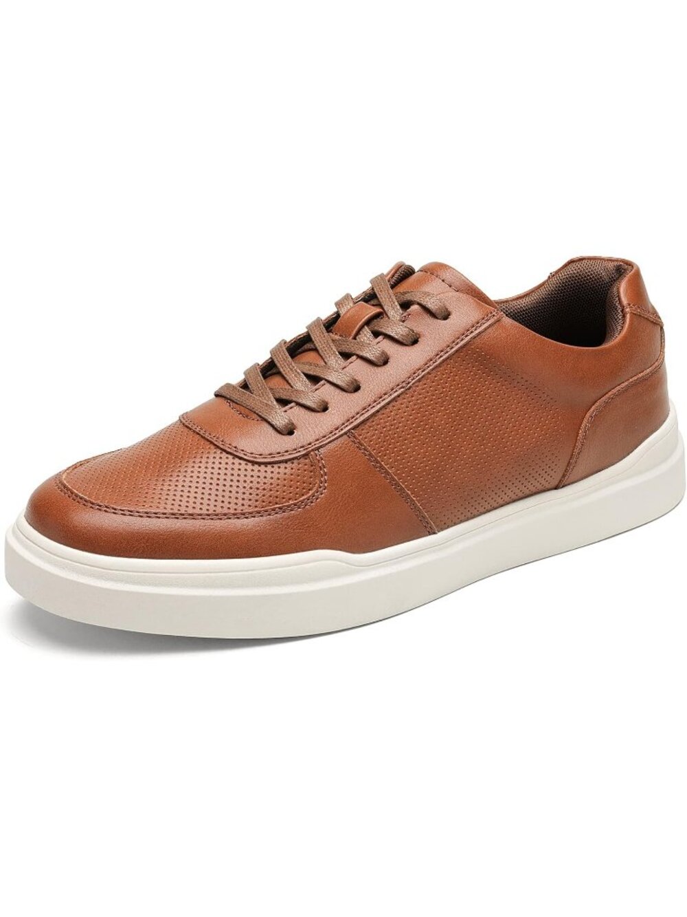 👑Bruno Marc Men's Brown Casual Dress Sneakers Classic Lightweight Shoes